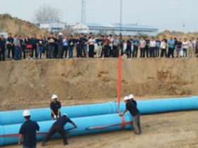 PVC-UH排水管施工